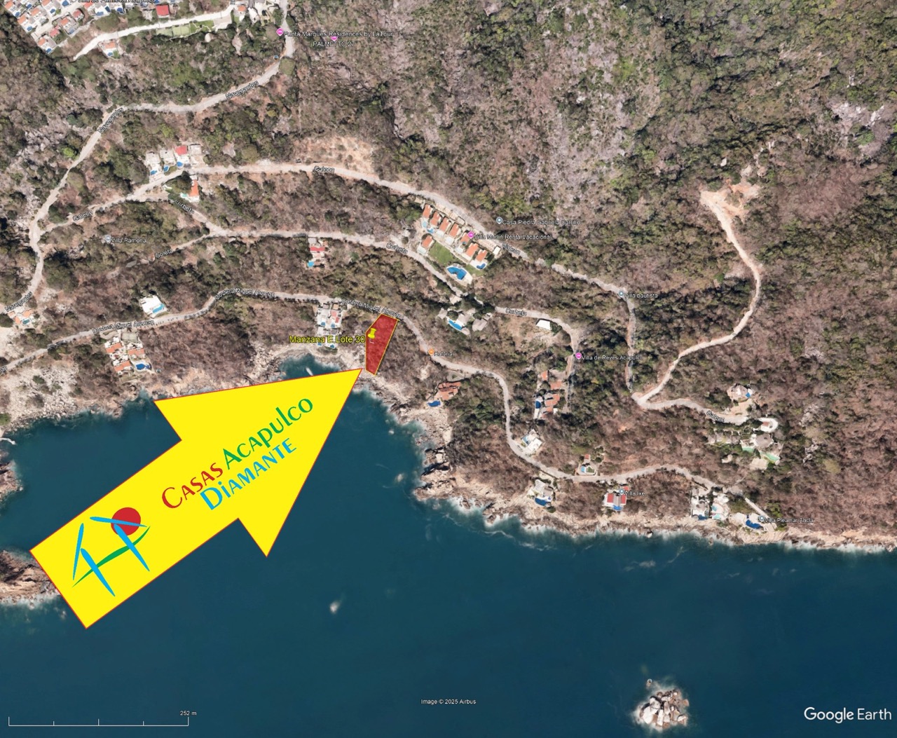 Terreno Brisas del Marqués Manzana E Lote 30 - Ubicación satelital y entorno 15